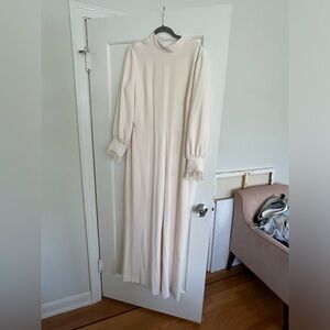 Never worn white/cream jumpsuit